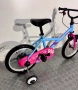 Детски велосипед С ПОМОЩНИ за момиче Btwin 16 цола/ колело, снимка 3