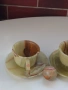 Красиви чаши от натурален оникс (Комплект с чинийки и топки), снимка 4