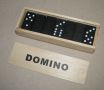 Нова настолна игра Домино 28 плочки дървено дървена кутия. Налични 3 бр., снимка 3