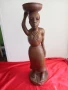 Стара АФРИКАНСКА Дървена Скулптура , Фигура Статуетка, снимка 1