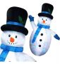 Надуваем светещ снежен човек 2.10м, снимка 1 - Декорация за дома - 45428286