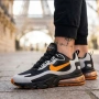 📌Мъжки Маратонки Nike Air Max 270 React – Black+Orange , снимка 1