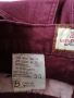 Дънки Laura Biagiotti в цвят бургунди, размер XS., снимка 5