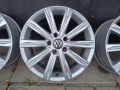 ОРИГИНАЛНИ джанти 17' цола 5x112 ФОЛКСВАГЕН / VW Touran GOLF 57,1 ET52, снимка 8