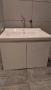 Комплект мивка+шкаф и горен шкаф с огледало за баня чисто нови, снимка 3