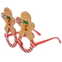 Коледни очила Candy Gingerbread с брокат_1255091, снимка 2