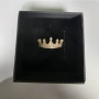 Златен пръстен "Корона" 14K (585) – 1.60 гр. – Дизайнерски модел, снимка 2