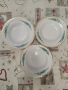 Три бели порцеланови сервиза за хранене, снимка 2