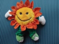 Плюшена играчка Слънчоглед / Цвете, снимка 3