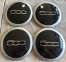 4 броя капачки за джанти за Fiat 500, снимка 1