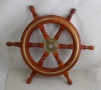 Корабен рул с месингов ринг, снимка 1