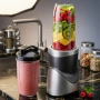 Мощен блендер за смутита с пълен комплект чаши и бутилки - BPA Free, импулсен режим, снимка 3