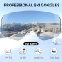 Нови анти мъгла Ски и сноуборд очила OTG 100% UV Anti-Fog с калъф, снимка 3