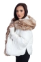 Зимно дамско яке с качулка 4070, яка от изкуствен косъм, снимка 12
