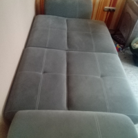 Продавам диван сив + бяла кожа с гаранция до декември 2024 , снимка 7 - Дивани и мека мебел - 45050408