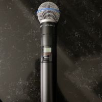 Shure qlxd4 beta 58 a, снимка 1 - Микрофони - 45865486