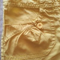 наситено жълти памучни панталонки на H&M, снимка 5 - Къси панталони и бермуди - 45253806