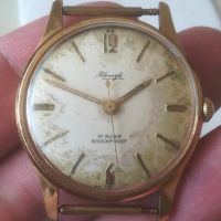 Часовник Kienzle. Germany. Vintage watch. Позлата. Механичен. Мъжки часовник. , снимка 1 - Мъжки - 45468683