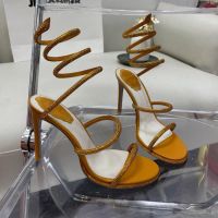 дамски елегантни обувки RENE CAOVILLA-реплика, снимка 14 - Дамски обувки на ток - 45389301