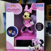 Будилник Lexibook Disney Minnie, детски будилник с нощна светлина, звуци и мелодии, LCD екран с подс, снимка 6 - Детски нощни лампи - 45360744