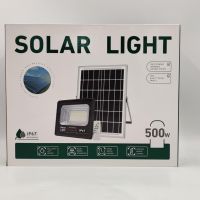 Лед лампа със соларен панел Solar Light 500W, снимка 3 - Соларни лампи - 45537194
