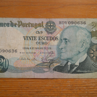 банкноти – Португалия, снимка 13 - Нумизматика и бонистика - 27021224