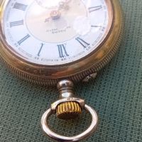 Стар джобен швейцарски часовник Moeris, снимка 8 - Антикварни и старинни предмети - 45141113