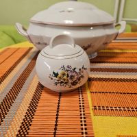 Супник, чайник и захарница, снимка 2 - Антикварни и старинни предмети - 45149102