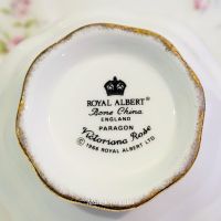 Троен комплект Royal Albert PARAGON Victoriana Rose., снимка 9 - Колекции - 45528837