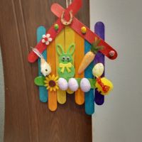 Дървени Великденски къщички , снимка 7 - Декорация за дома - 45491421