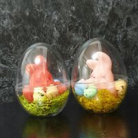  Великденска украса- зайче в яйце, снимка 2 - Други - 45352531