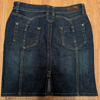 Дънкова пола Crown Jeans, снимка 2 - Поли - 44943001
