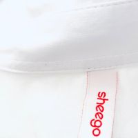 Голяма бяла риза SHEEGO,тънък памук, снимка 6 - Ризи - 45633062