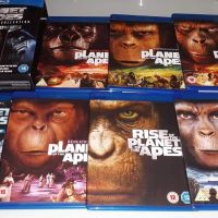 Blu-Ray Планетата на маймуните/ колекция 7филма/, снимка 2 - Blu-Ray филми - 45207448