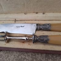 Стари ножове комплекти за барбекю, снимка 6 - Антикварни и старинни предмети - 45495987