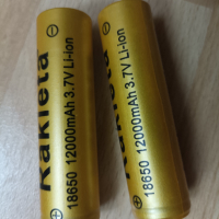 Батерии 18650 - 3.7 V, снимка 5 - Друга електроника - 44979006