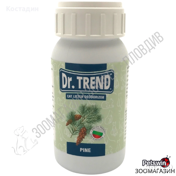 Ароматизатор за Котешка тоалетна - 250гр. - Бор - Dr. Trend, снимка 1