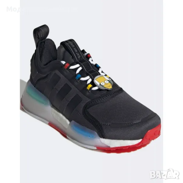 Маратонки ADIDAS x The Simpsons Nmd_V3 Shoes Grey/Black, снимка 1