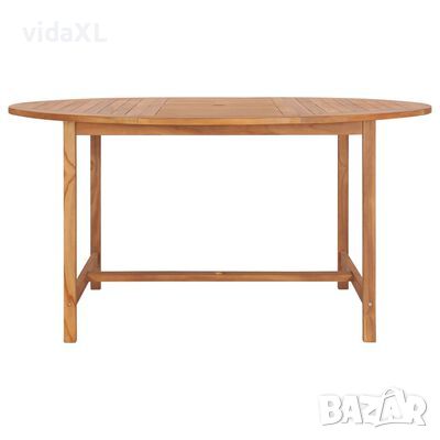 vidaXL Градинска маса, 150x76 cм, тиково дърво масив*SKU:49007, снимка 1