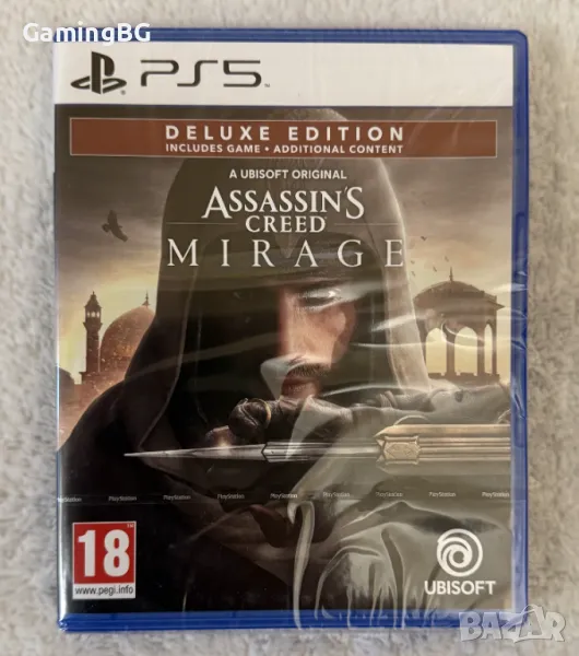 чисто нова Assassin's Creed Mirage Deluxe Edition за PS5, неразопакована, снимка 1