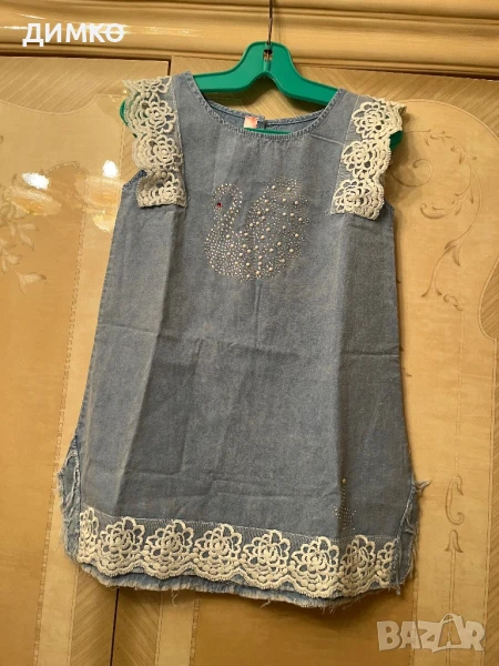 НОВА! Детска рокличка+ подарък шапка, снимка 1