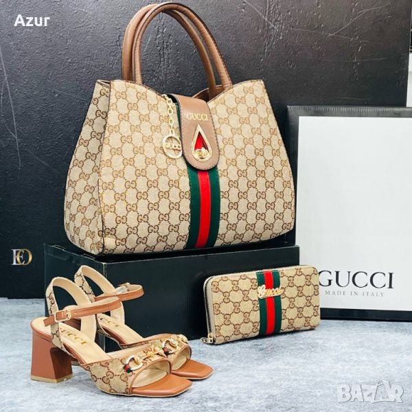 дамски обувки, чанта и портмоне gucci , снимка 1