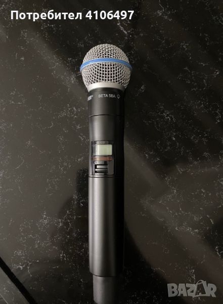 Shure qlxd4 beta 58 a, снимка 1