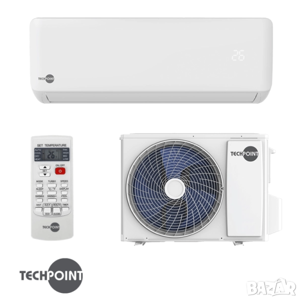 	TechPoint MAXCOOL 18000 BTU (A++) – Инверторен климатик TCP H18, снимка 1