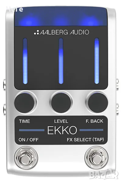 Aalberg Audio EKKO EK1 - дилей за китара/ w. Aero AE-1 Wireless Controller, снимка 1