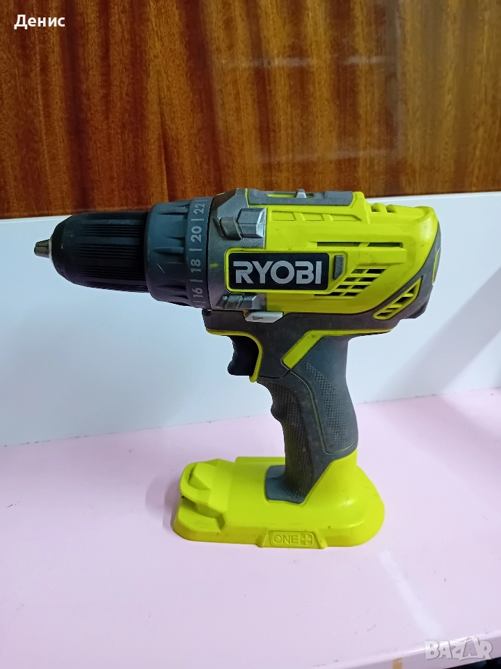 Акумулаторен Винтоверт RYOBI R18DD3 , снимка 1