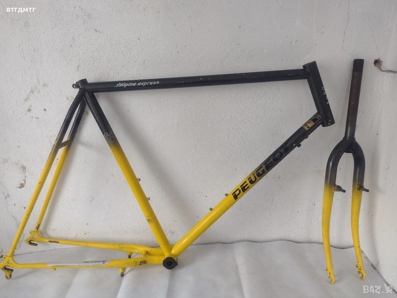 Рамка Peugeot 26" Reynolds 501, снимка 1