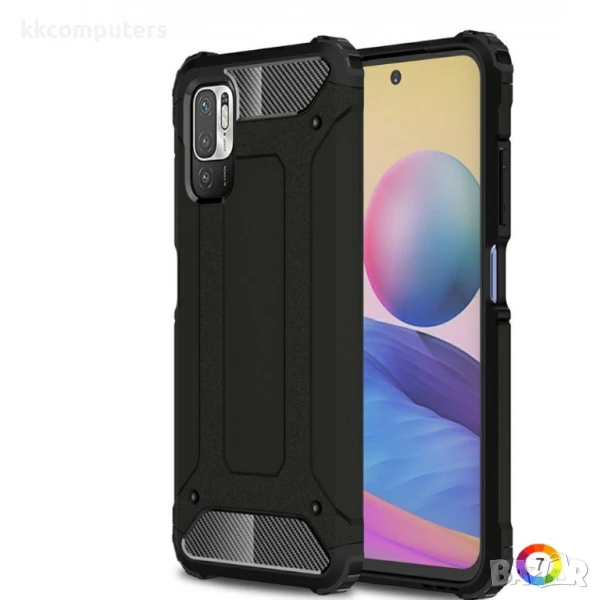 Xiaomi Redmi Note 10 5G Удароустойчив Калъф и Протектор, снимка 1
