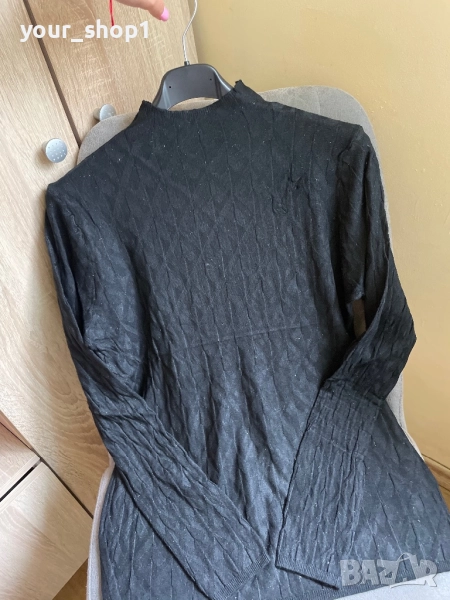 8 цвята дамска блуза с дълъг  ръкав  полу поло, снимка 1