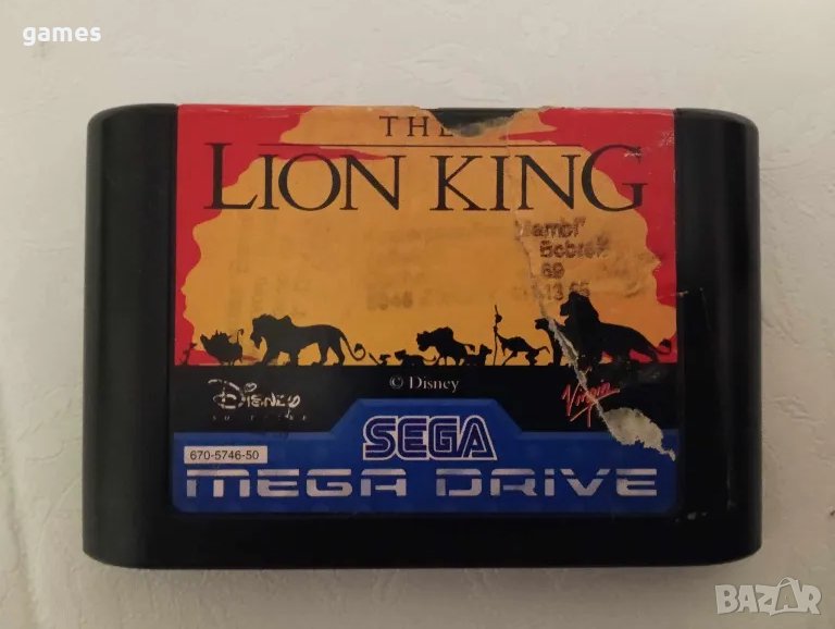 The Lion King за Sega Mega Drive, снимка 1